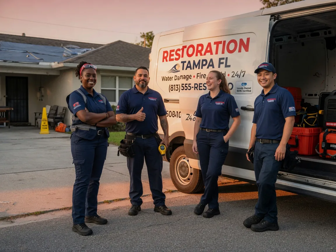 Water Damage Restoration company in Frisco, TX